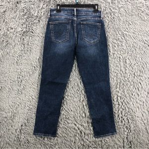 Silver Jeans Elyse Slim Crop Womens Size 29 Distressed Jeans